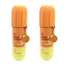 2 NEW BATH BODY WORKS TANGERINE TWIRL FRUIT FUSION PERFUME BODY MIST CHARM