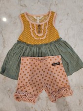 Make Hay Tunic Matilda Jane Girl Size 2 Joanna Gaines Top-Size 4 Bingo Shorties