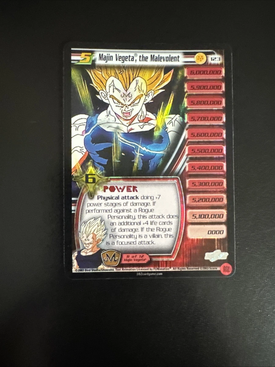 Dragon Ball Z TCG Rare Individual Collectible Card Game Cards for