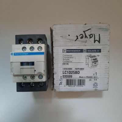 Telemecanique LC1D25BD contactor, new in box. Warranty.