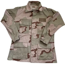 US Military Desert Camo Combat Coat Size Medium Long Propper 3 Color Long Sleeve