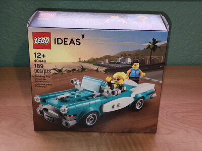 LEGO® Ideas Vintage Car 40448 exclusive teal RARE retired gift