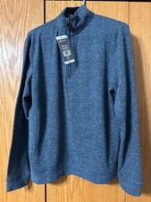 mens quarter zip pullover size S