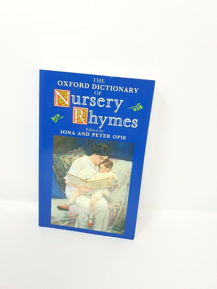 洋書 The Oxford Dictionary of Nursery Rhymes The Oxford