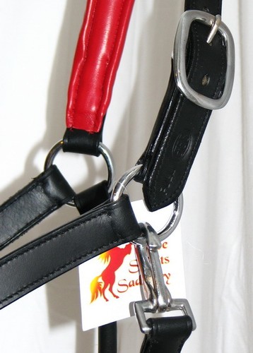 FSS Cuero POSH Confort Acolchado Classy Show Halter Headcollado TODO COLOR ACOLCHADO - Imagen 8 de 21