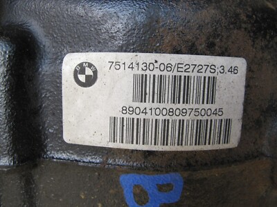 バズン　BMW Z4シリンダー左右一台分 2003 BMW Z4 3.0i E85 Rear Differential Axle Carrier Assembly