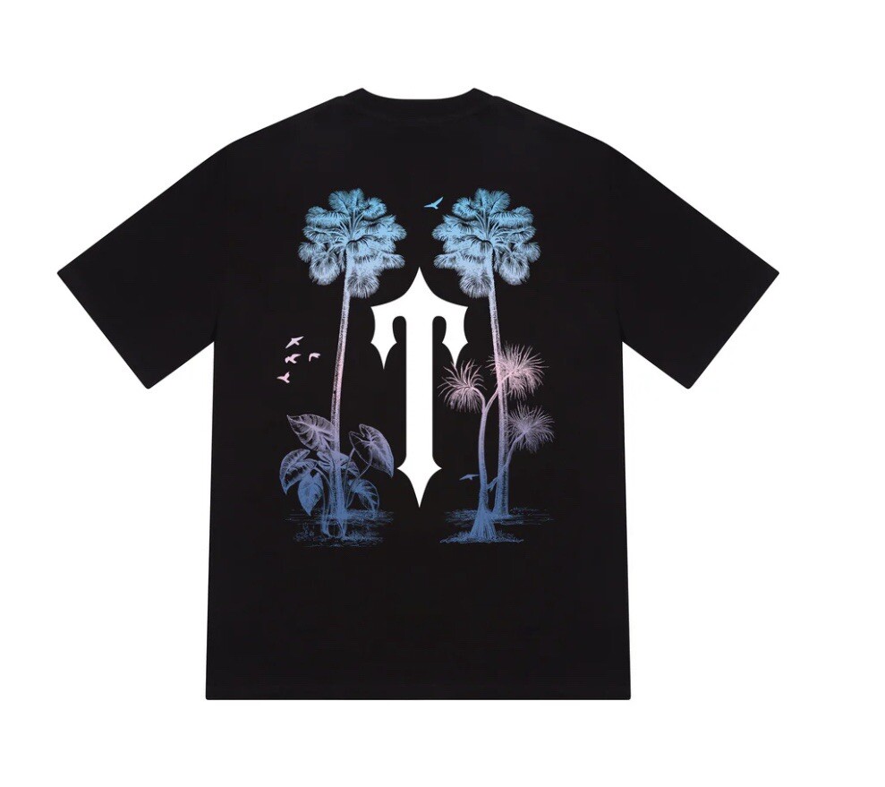 TRAPSTAR PARADISE IT'S A SECRET TEE - BLACK | eBay UK