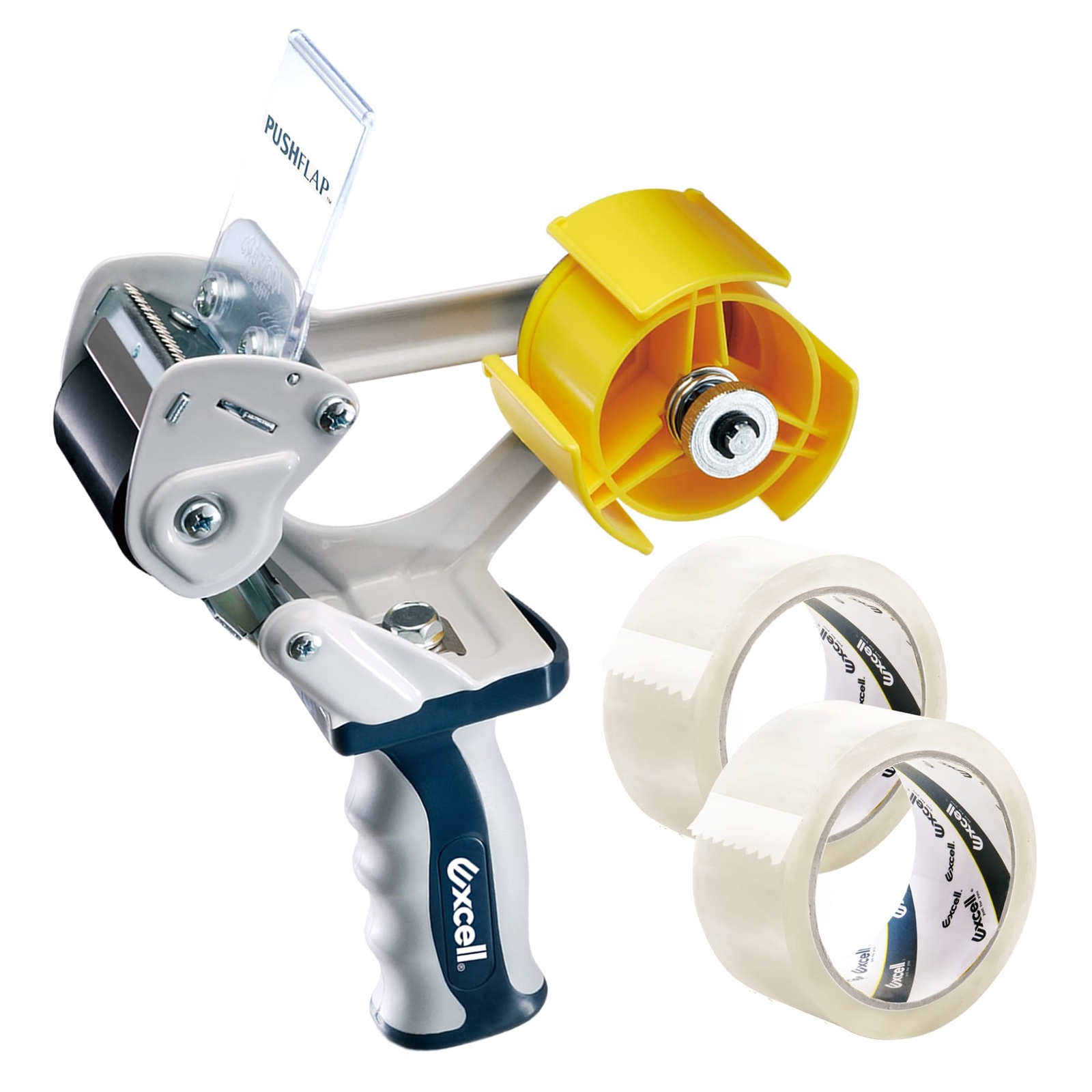 Excell Tape Dispenser for Heavy Duty, Packing Dispensers Easy to Pack Boxes, ...-image