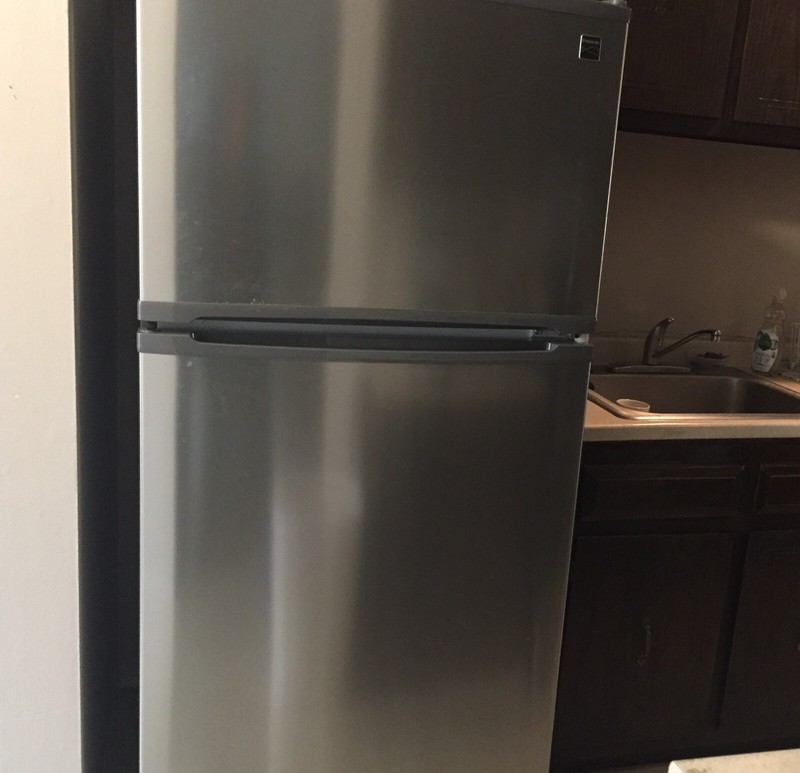 Full Size Refrigerator & Freezer Kenmore Stainless Steel