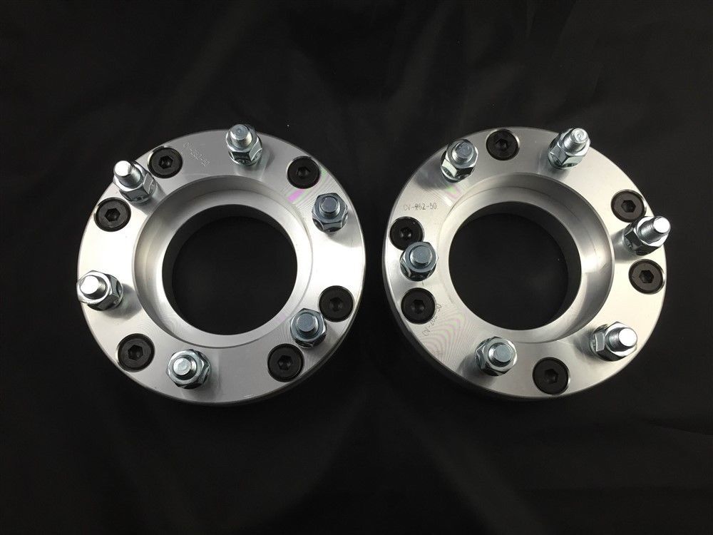 4pc 2 Inch (50mm) Wheel Adapters 5x139.7 To 6x139.7 (Hub to Wheel) 1/2