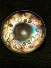 Fenton Rare Blackberry Royal Blue Miniature Stemmed Plate 2 1/2" T x 4 1/2" W — photo 4