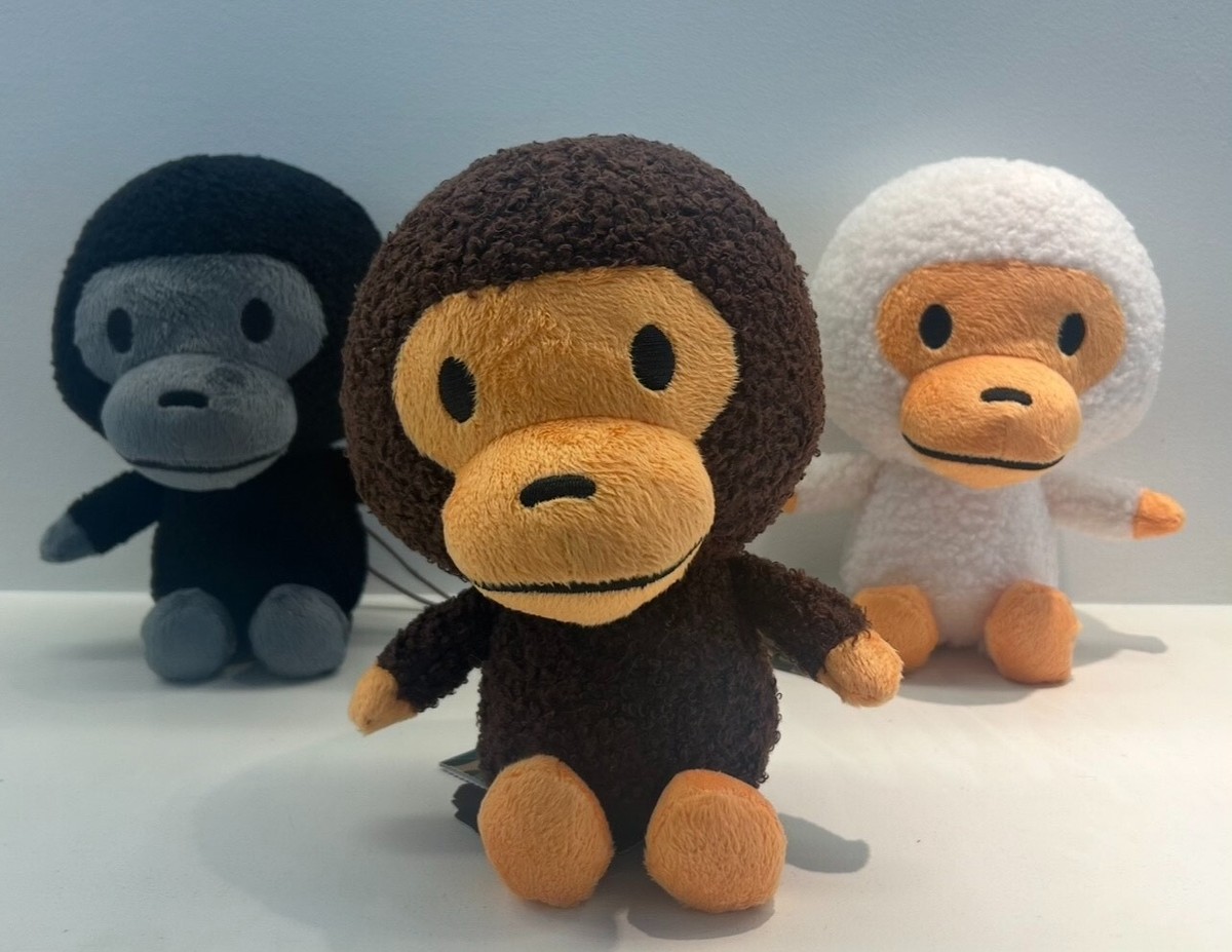 A BATHING APE BABY MILO PLUSH DOLL Set of 3 | eBay A BATHING APE BABY MILO PLUSH DOLL Set of 3 | eBay