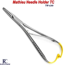 Mathieu TC Forceps Pliers Needle Holder Hemostat Surgical Dental Instruments CE