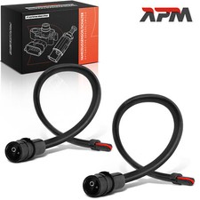 2x Warning Contact Brake Pad Wear Front for Porsche 911 3.2 SC Carrera 83-89