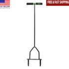 Manual Lawn Aerator Tool Soil Compaction Dethatching Gardening Handheld New