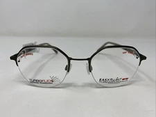 Easy Twist CT278 60 49-20-135 Khaki Gradient Half Rim Eyeglasses Frame !U32
