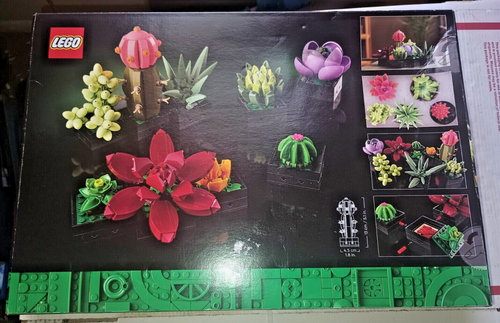 LEGO Icons: Succulente (10309) NUOVO E SIGILLATO (scatola danneggiata) - Foto 2 di 3