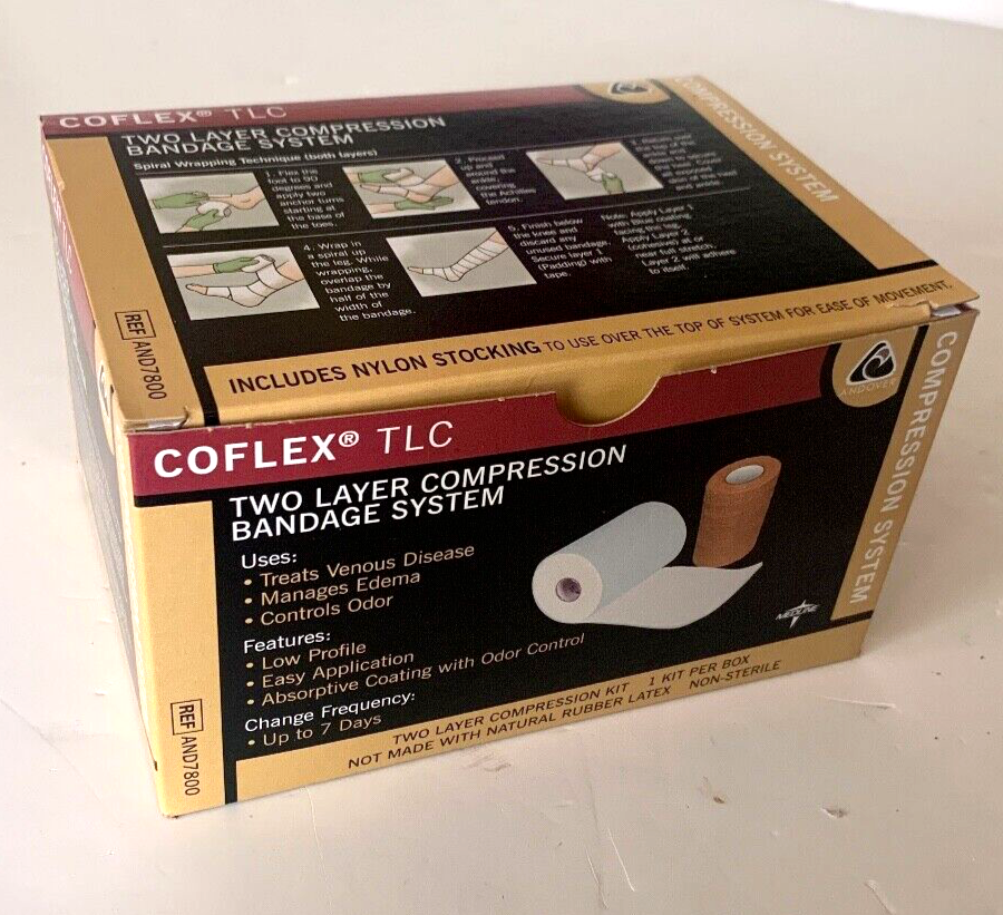 MEDLINE COFLEX TLC TWO LAYER COMPRESSION BANDAGE SYSTEM NEW box eBay