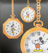 Vtg C.R Gibson Disney Mickey Mouse Pocketwatch 9x8.5 Photo Album - New with Box