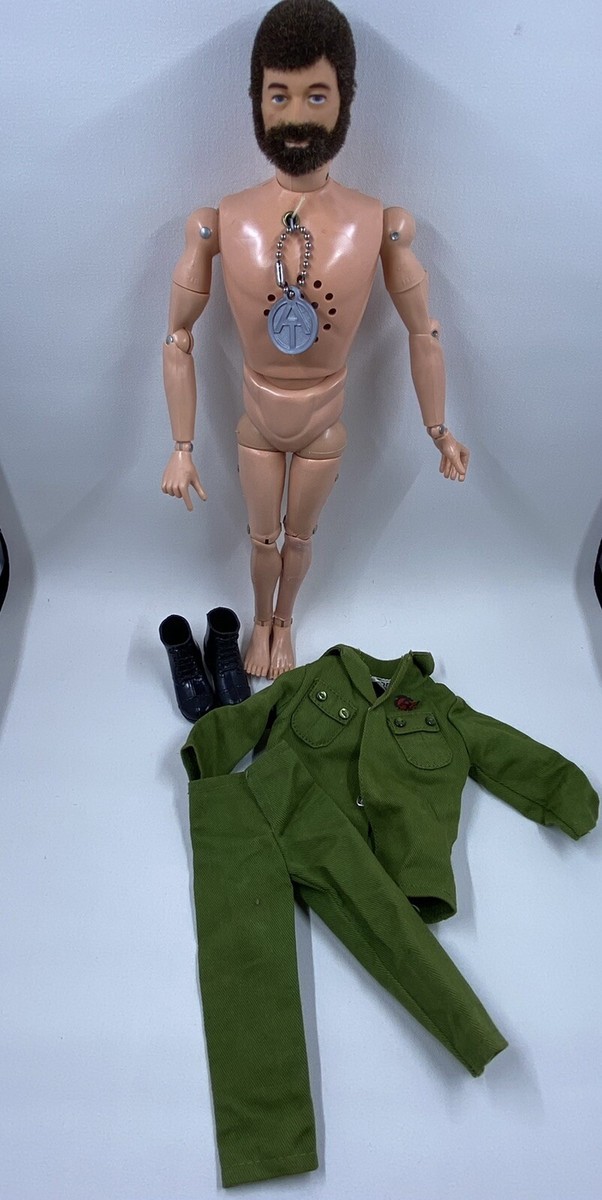 Vintage Talking G.I. Joe Adventure Team Commander Flocked Vintage Talking G.I. Joe Adventure Team Commander Flocked