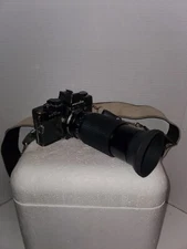 Tested Minolta SRT101 35mm SLR Film Camera Silver Body From JAPAN Bag Lens