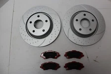 Raptor Series Front Brake Rotors and Pads for 07-18 Jeep Wrangler JK/JKU 332MM