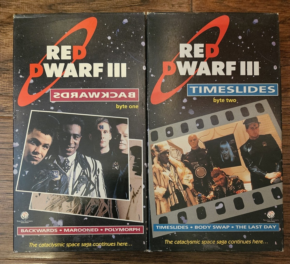 Red Dwarf Complete Series I-VIII w/Smeg Ups & Outs (20 VHS