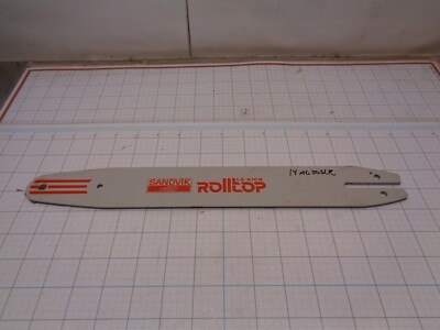 Sandvik 14MC50SLR Chainsaw Bar Chain Saw Guide Lo Kick Roll Top 49DL SW941B