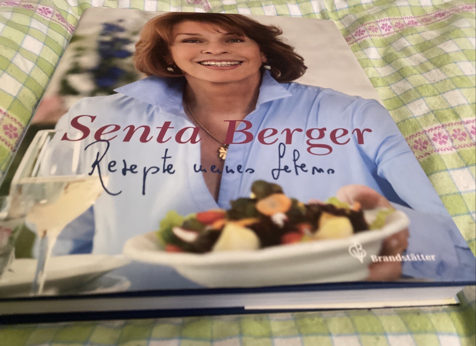 SENTA BERGER KOCHBUCH  REZEPTE  MEINES LEBENS NEU ABHOLUNG MÖGLICH - Brandstätter