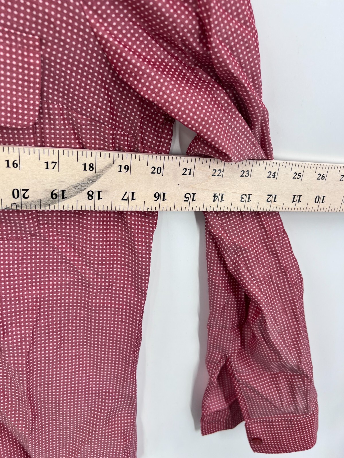 Express Viscose Button-Down Collared Polka Dot Bl… - image 8