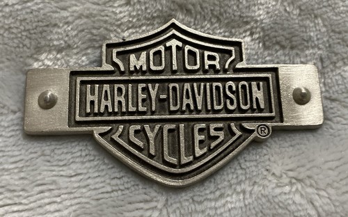 Lote de 3 insignias damas de Harley Davidson emblema de metal escudo Harley Owner’s Group - Imagen 2 de 8