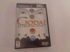 GoDai Elemental Force Sony PlayStation 2 2002 PS2 Disc Case Tested