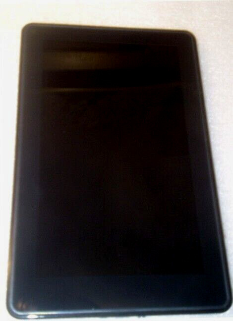 Amazon D01400 Kindle Fire 1st Generation Tablet, 8GB, 7", Wi-Fi, Black.