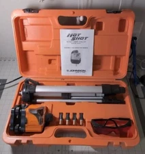 JOHNSON Llevel and Tool Hot Shot - Rotary Laser Level Kit 40-0917