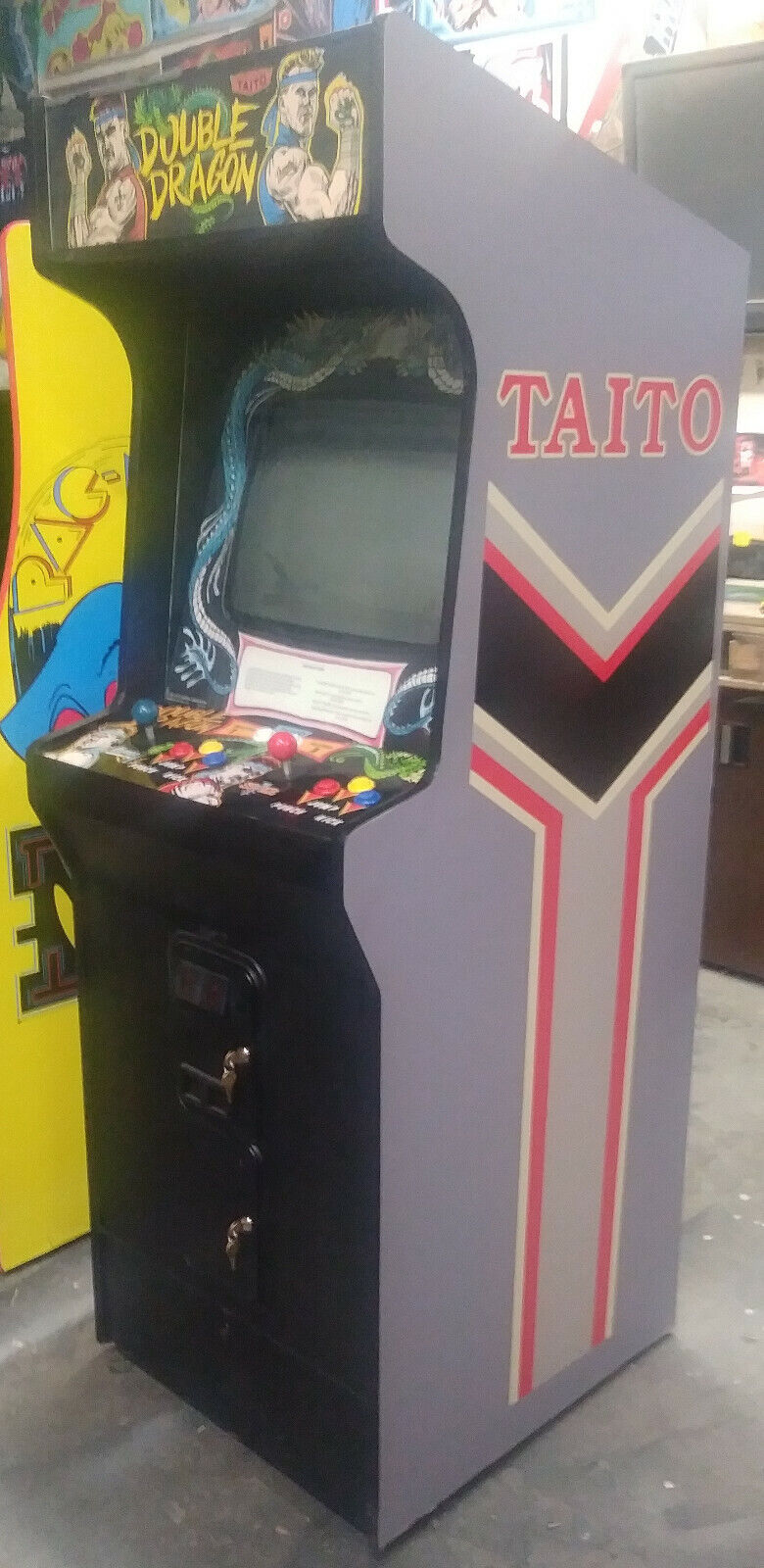 DOUBLE DRAGON ARCADE MACHINE