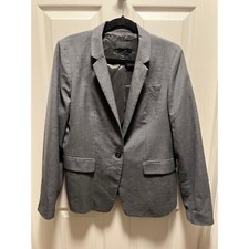 J. Crew  Regent Blazer Super 120's Wool Gray F5642 Sz 12