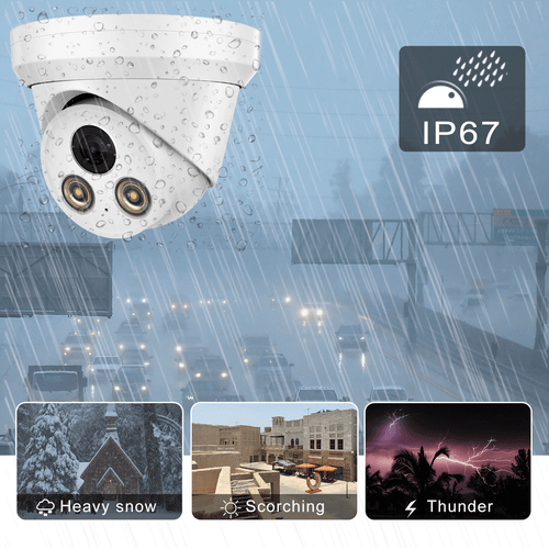Hikvision Compatible 4K 8MP 5MP ColorVu IP Camera Full Time Color POE CCTV IPC - Picture 8 of 14