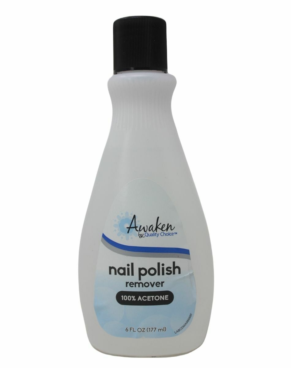 Awaken by Quality Choice 100% Acetone Nail Polish Remover 6oz | eBay