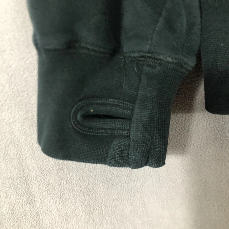 Pulôver masculino SPLIT com capuz XL preto vintage raro skate 1988 grunge Y2K retrô - Imagem 4 de 4