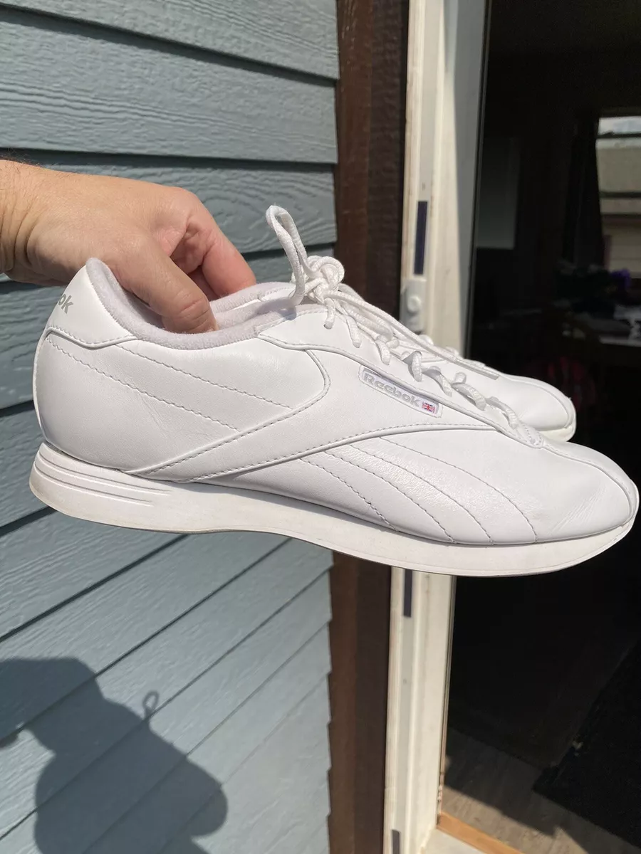 Descriptivo armario Alas Reebok Classic Ortholite Women's US 10 White Leather | eBay