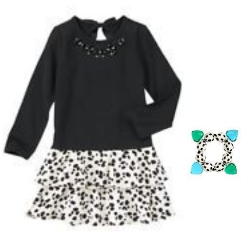 NWT Gymboree Fancy Dalmatian Sets and Separates Sizes: 4T, 5, Toddler Shoe 11 - Picture 4 of 13