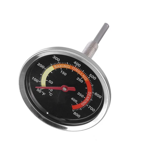 Barbecue Temperature Thermometer Gauge BBQ Grill Smoker Pit Thermostat BBQ Tool - Picture 7 of 10