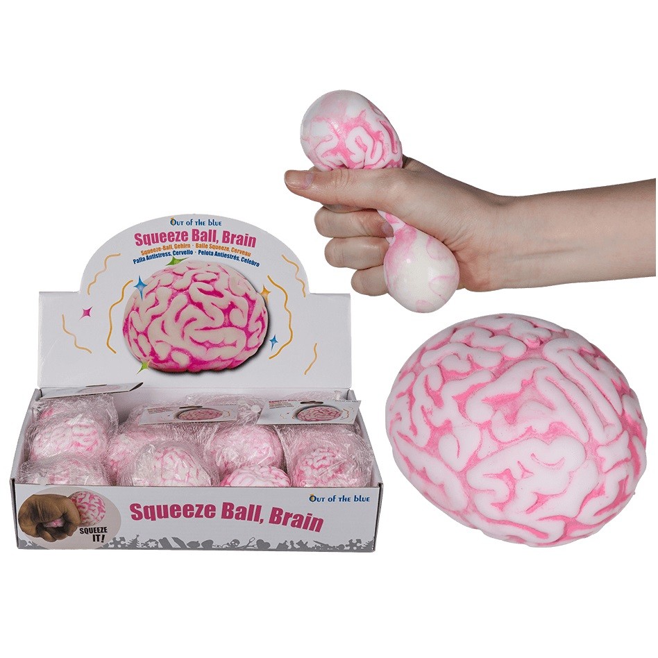 brain shaped stress balls