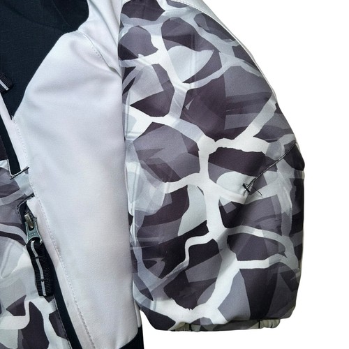 Obermeyer Bolide Ski Snow Jacket I-Grow Kids Boys Black White Size 6 W/ Compass - Picture 7 of 22