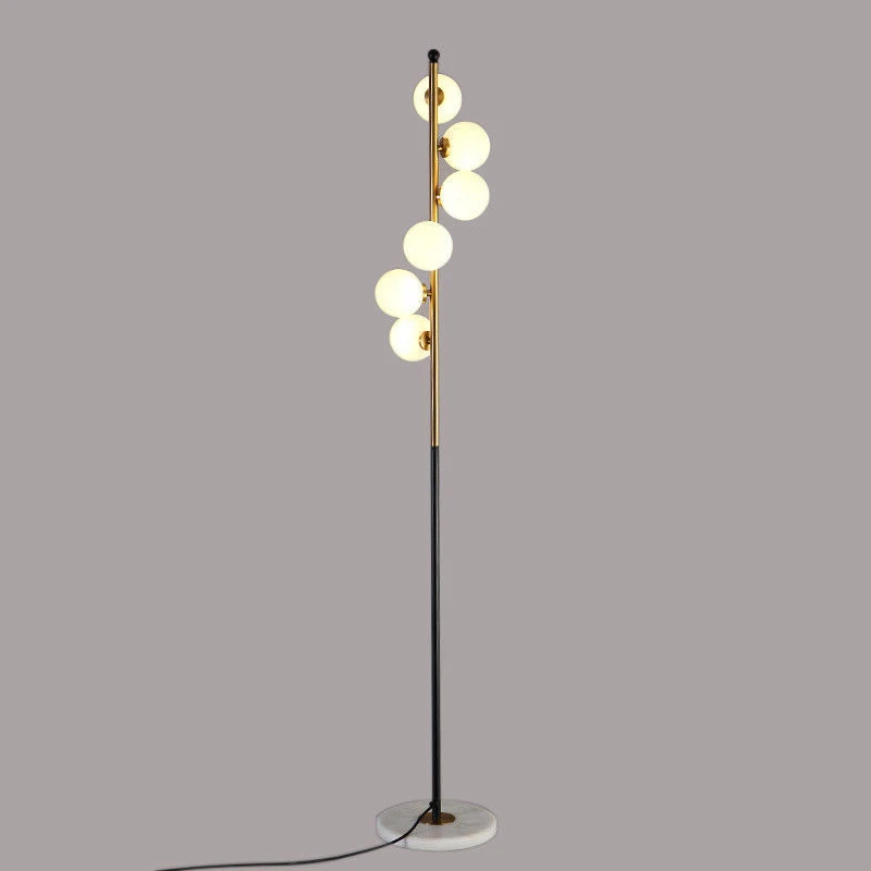Globe led floor lamp deals
