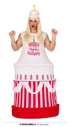 Adult Happy Birthday Cake Comedy Fancy 