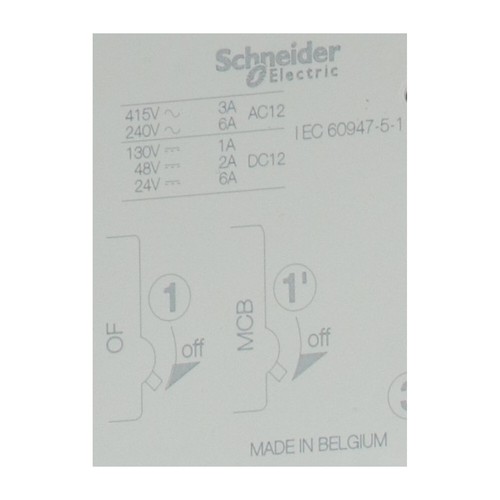 Schneider Electric 26924 Auxiliary Contact 1 OC for C60 ID New NFP (12pcs) - Picture 4 of 11