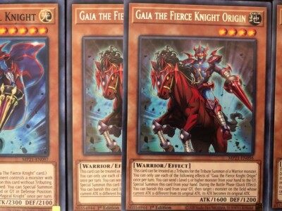 YUGIOH GAIA THE FIERCE KNIGHT DECK- ARISEN- SWIFT- ORIGIN- SKILLED