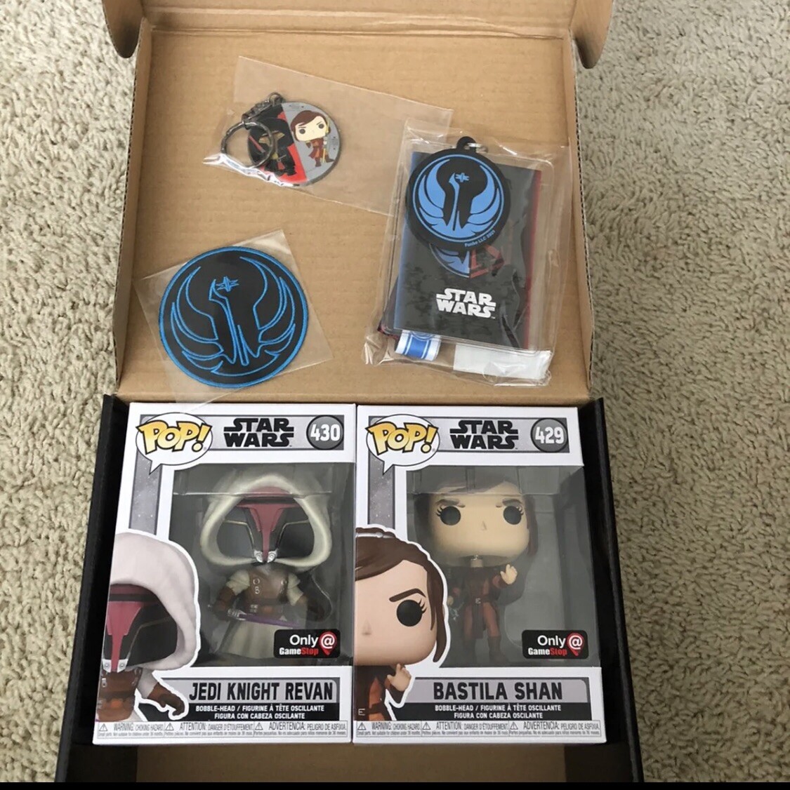 FUNKO POP! STAR Wars Gaming Greats Collectors Box *In Hand* 430 429 EUR 108,00 - FR