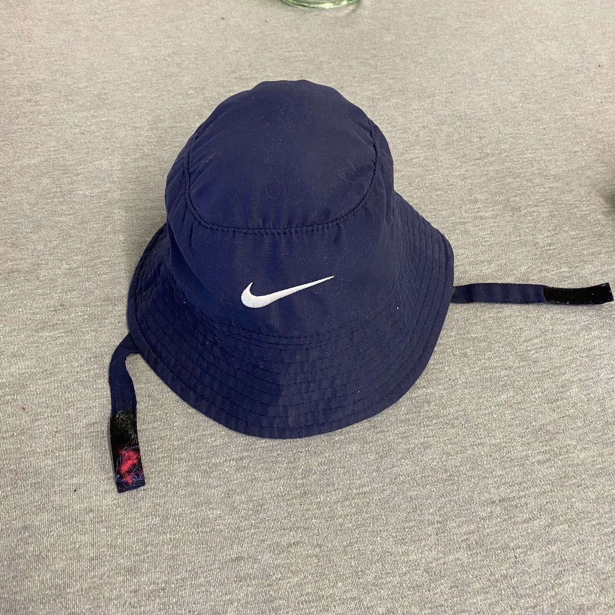 navy nike bucket hat